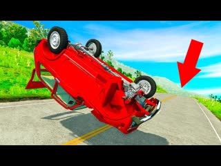 video безумные падения на дороге смерти выжить после 1000 переворотов в beamng drive sex