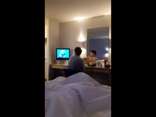 video janeylover sat in our travelodge in milton keynes and blossomsband pop on the tele 0161 sex