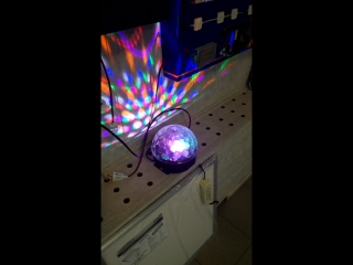 video светодиодный диско шар magic ball usbbluetooth mp3 звуковая активация sex