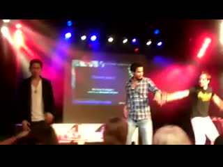 video convention ultimtwilight paris charlie bewley justin chon bronson pelletier fame sex