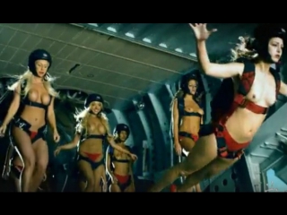 video небо сиськи самолет эротическая реклама секси телочки красотки sex