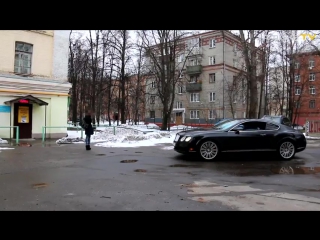 video шкура повелась на бентли и была наказана sex