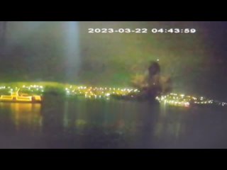 video зявилося відео нічного вибуху в бухті окупованого севастополя sex