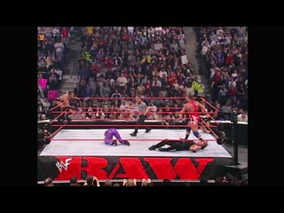 video wwf raw is war the rock trish stratus vs kurt angle vince mcmahon sex