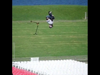 video backflip on scooter on the big ramp sex