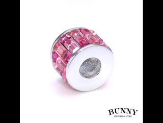 video подвеска шарм малиновое кристальное колесико charm raspberry crystal wheel sex