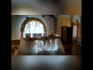 video свадебное оформление в цвете пудра от салона paris sex