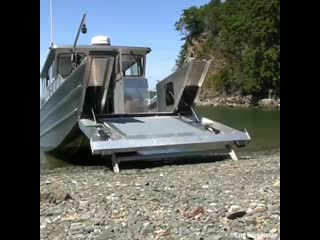 video these high speed landing crafts could run in all conditions without the need for docking and ferrying on coastlines sex