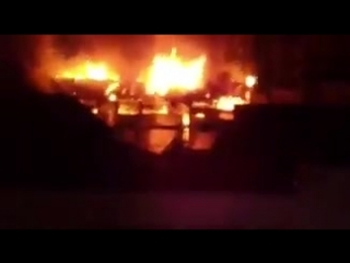 video горит центральный рынок в нефтекамске площадь пожара 150 квадратных метров о пострадавши sex
