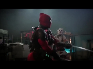 video дэдпул и домино против джокера и харли квинн deadpool domino vs joker harley quinn sex