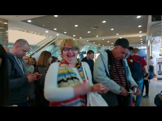 video путешественники от клуба incruises перед отлётом в барселону аэропорт домодедово sex