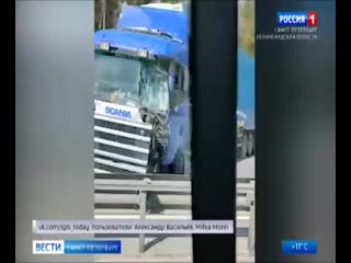video на кольцевой столкнулись грузовик машина дорожной службы и легковой автомобиль sex