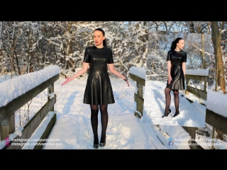 video leather dress leder kleid kunstleder lookbook diva style ootd sommer summer outfit sex