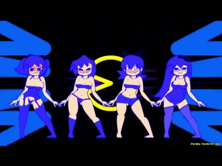 video inky blinky pinky and clydes ghostly dance animation by minus8 sex