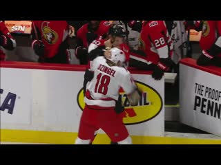 video dzingel chucks knuckles with namestnikov after some chippiness sex