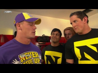 video wade barrett orders john cena to go all out against husky harris and michael mcgillicutty sex
