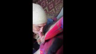 video минет и секс с русской старой бомжихой sex