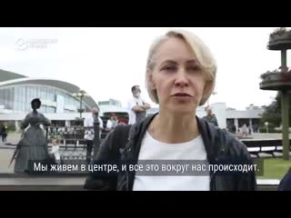 video женщины в белом выстроились в цепь у комаровского рынка в минске против молодые силовиков sex