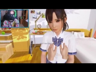 video моя новая девушка в виртуальной реальности vr kanojo sex