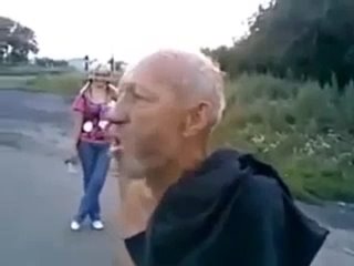 video мат иди нахуй гондон иди тварь пидорас шакал зверь тебя убъют нахуй дед ругается матерится недоволен злой sex