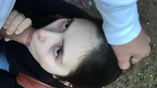 video отсосала после учебы классный минет за гаражами sex