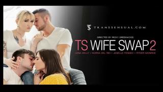 video ts wife swap 2 обмен транс женами 2 korra del rio lena kelly janelle fennec ryder monroe sex
