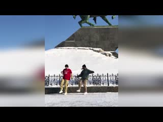 video уфимские танцоры возле памятника салавату юлаеву sex