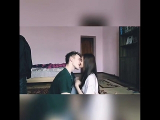 video это эстетично милота поцелуй любовь парень и девушка эстетика объятия обнимашки sex