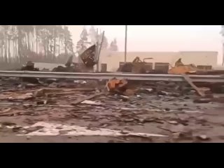 video житомирская трасса около киева последствия боевых действий жуткий пейзаж sex