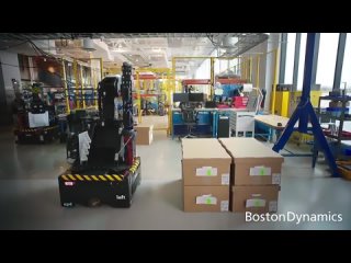 video boston dynamics представила прототип робота stretch предназначенного для работы на складах sex