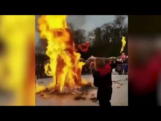 video масленица в ленобласти с огоньком прошла sex