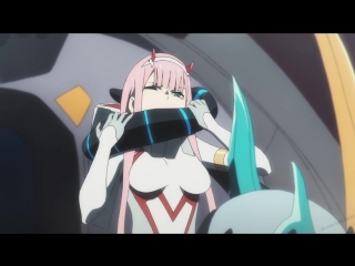 video милый во франксе 20 серия код 001 нападает на 002 и хиро darling in the franxx sex