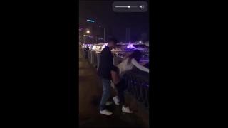 video трахаются на улице в центре москвы sex