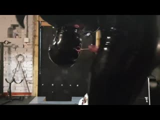 video гейхран раб живой презерватив резиновый хозяин слил сперму в подвешенного раба гей порно бдсм унижение хуй кончил sex