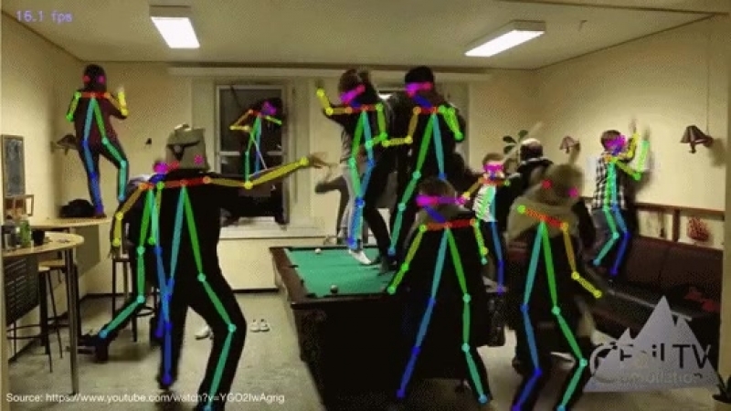 video pose estimation on javascript with tensorflow sex