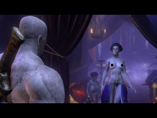 video god of war ascension кратос в борделе с голыми девушками без цензуры sexy scene афродита hot girls big tits sex