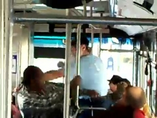 video дед ариец и негр молодые устроили патасоу в автобусе sex