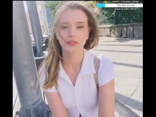 video милая стримерша ляся трогает пухлые сосочки твои блогерши sex
