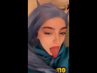 video язычок ахегао от шлюшки мейби бейби твои блогерши sex
