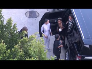 video kanye wests wife bianca censori dons shiny bodysuit for easter family outing 1080p sex