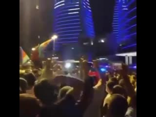 video в азербанжанском баку прошел митинг русские персы армяне враги тюрок скандирует толпа sex