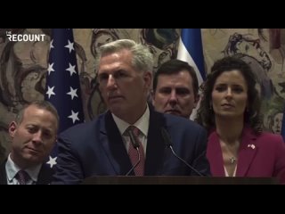 video база от спикера палаты представителей сша кевина маккарти на пресс конференции в израиле российский журналист sex