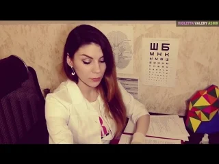 video violetta asmr асмр ролевая игра врач невролог исследование черепно мозговых нервов asmr cranial nerve exam sex