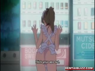 video хентай молодая горничная на поводке вынуждена сосать твердый член sex