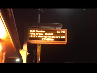 video jack frost is out and its starting tae get pure baltic spotted at the train station tonight sex