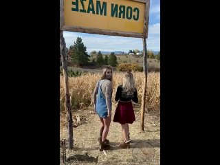 video давайте посмотрим насколько рискованно мы можем попасть в кукурузный лабиринт самые горячиe девочки порно секс sex