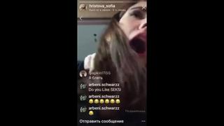 video какая то русская парочка сняла фулл в прямом эфире инстаграма sex