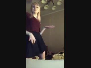 video танцы миленькой блондинки в прямом эфире перископperiscope sex