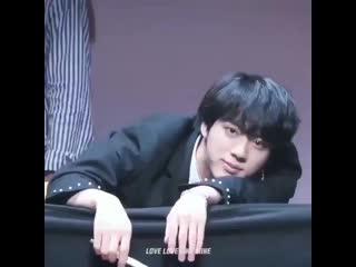 video this little thing that seokjin does in where he just close his eyes make a little smile and start to nodding very sex