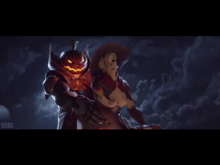 video overwatch witch mercy x reaper halloween animation sex